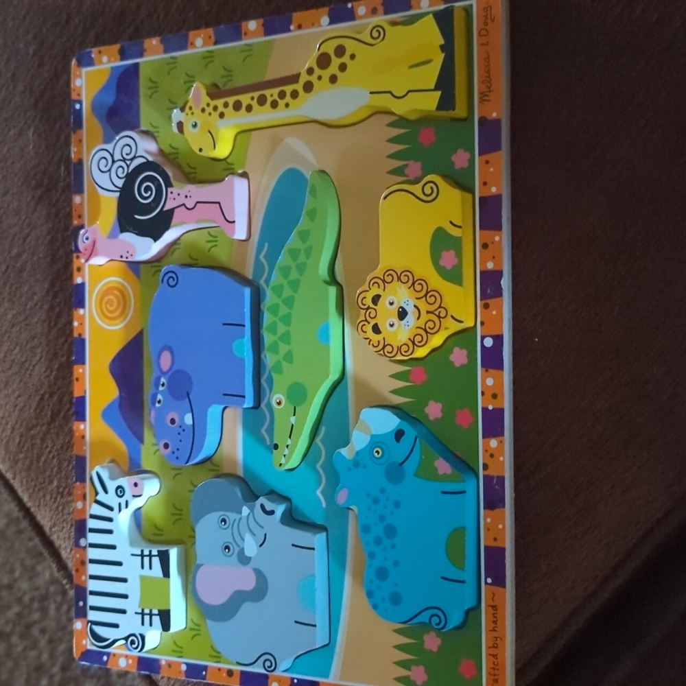 Learning the farm animals puzzle